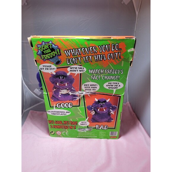 VTG Spin Master Toys 'Don't Free Freddy!' Talking and Moving Monster Plush NOS - Picture 7 of 9